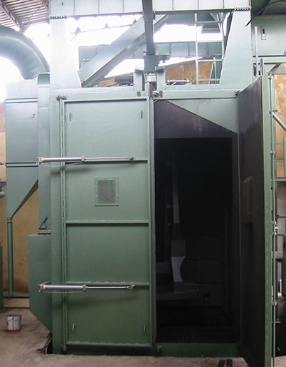 Asqılı Qumlama Maşını